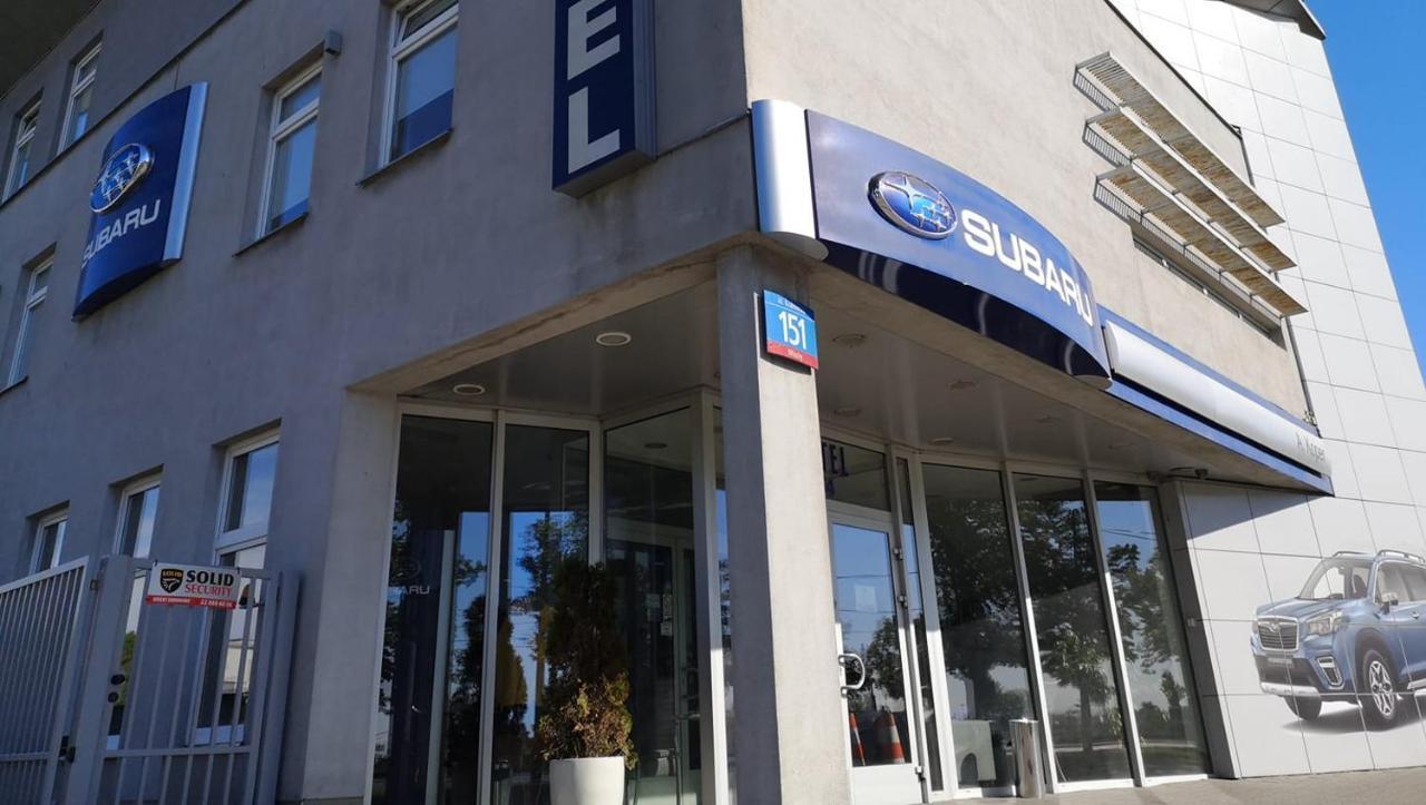 Motel Subaru Varsóvia Exterior foto
